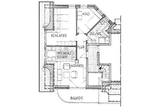 Apartamento Güner Winkel Grüner Winkel, App 02 *